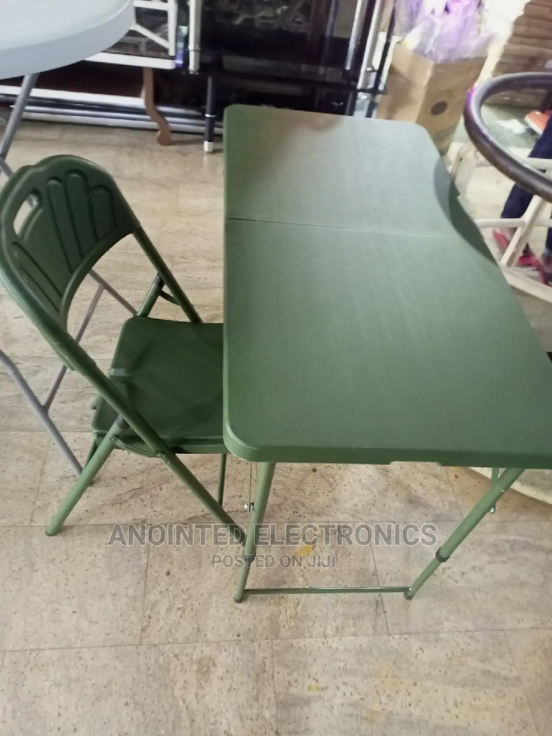 Foldable Table and a Chair