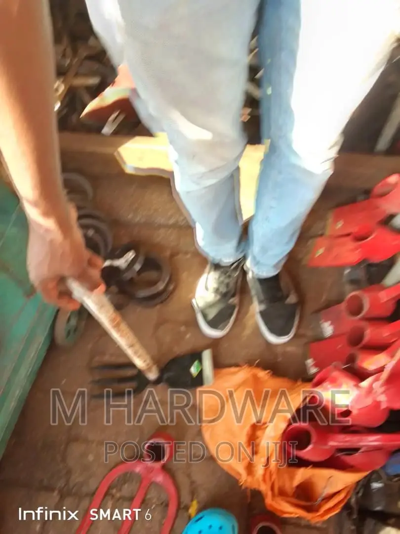 Garden Tools, Hoes,Panga, Pick Axe ,Axe , Spades , Wire Etc