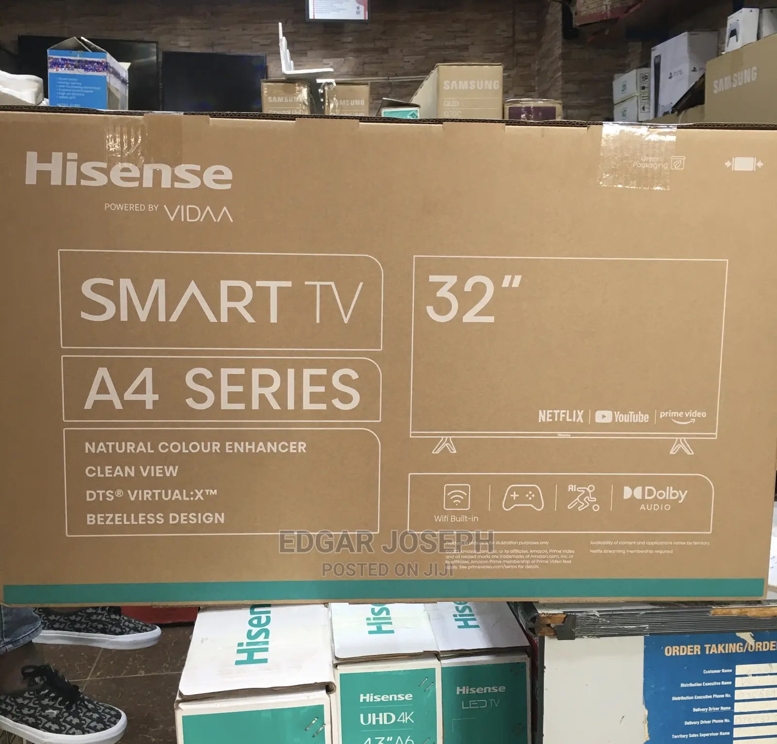 Hisense 32 Inches Smart Tv Brand New