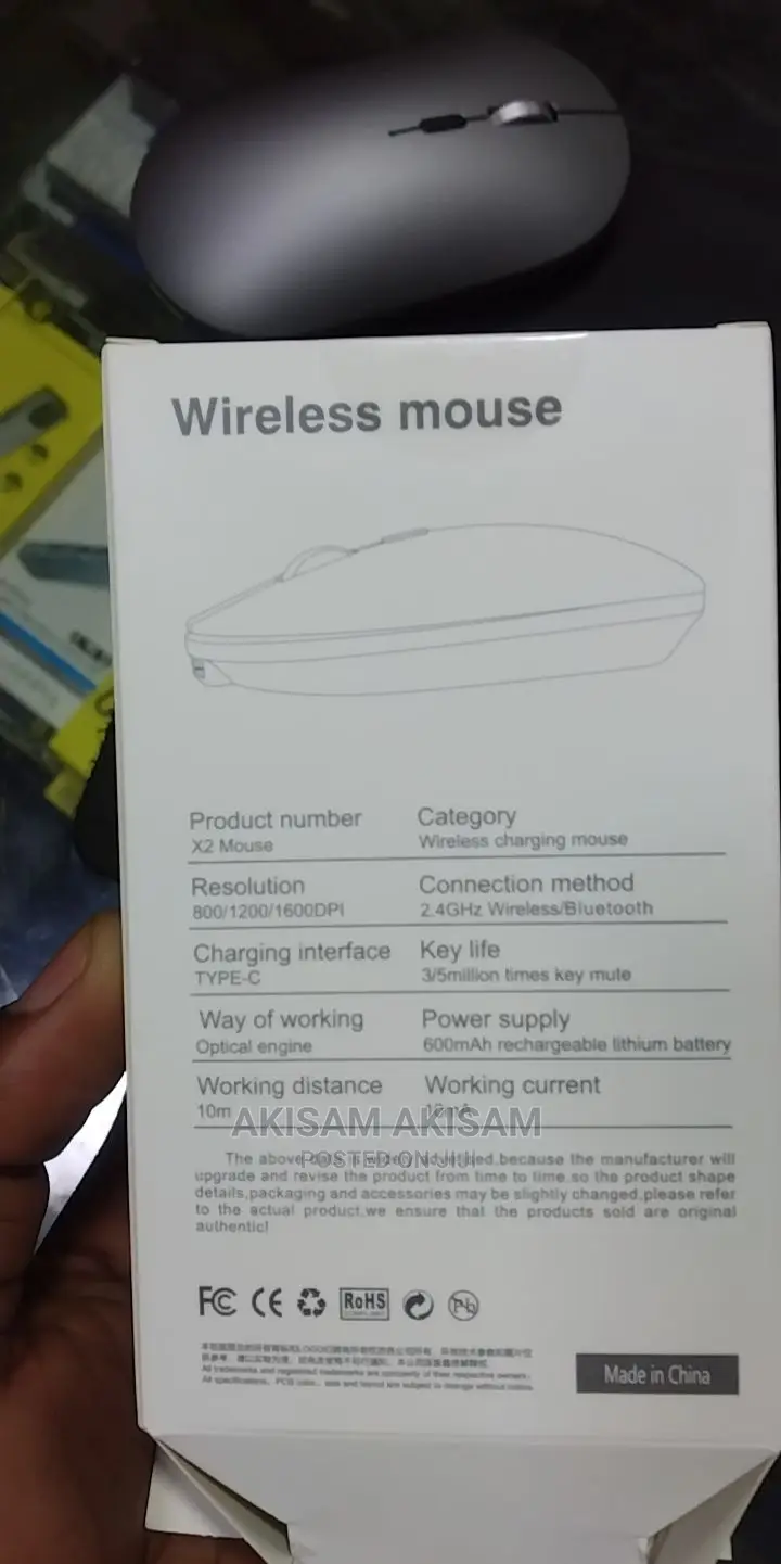 Rechargeable Wireless Mouse