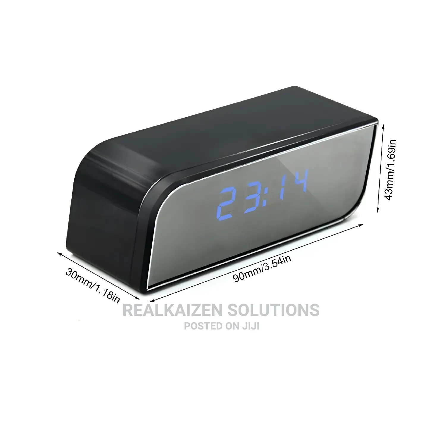 Wifi HD Spy Alarm Clock With Night Vision | Motion Detection