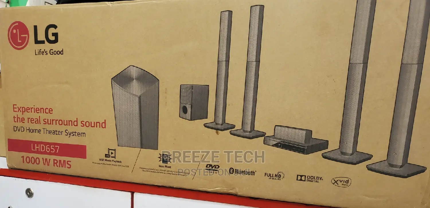 DVD Home Theater LG