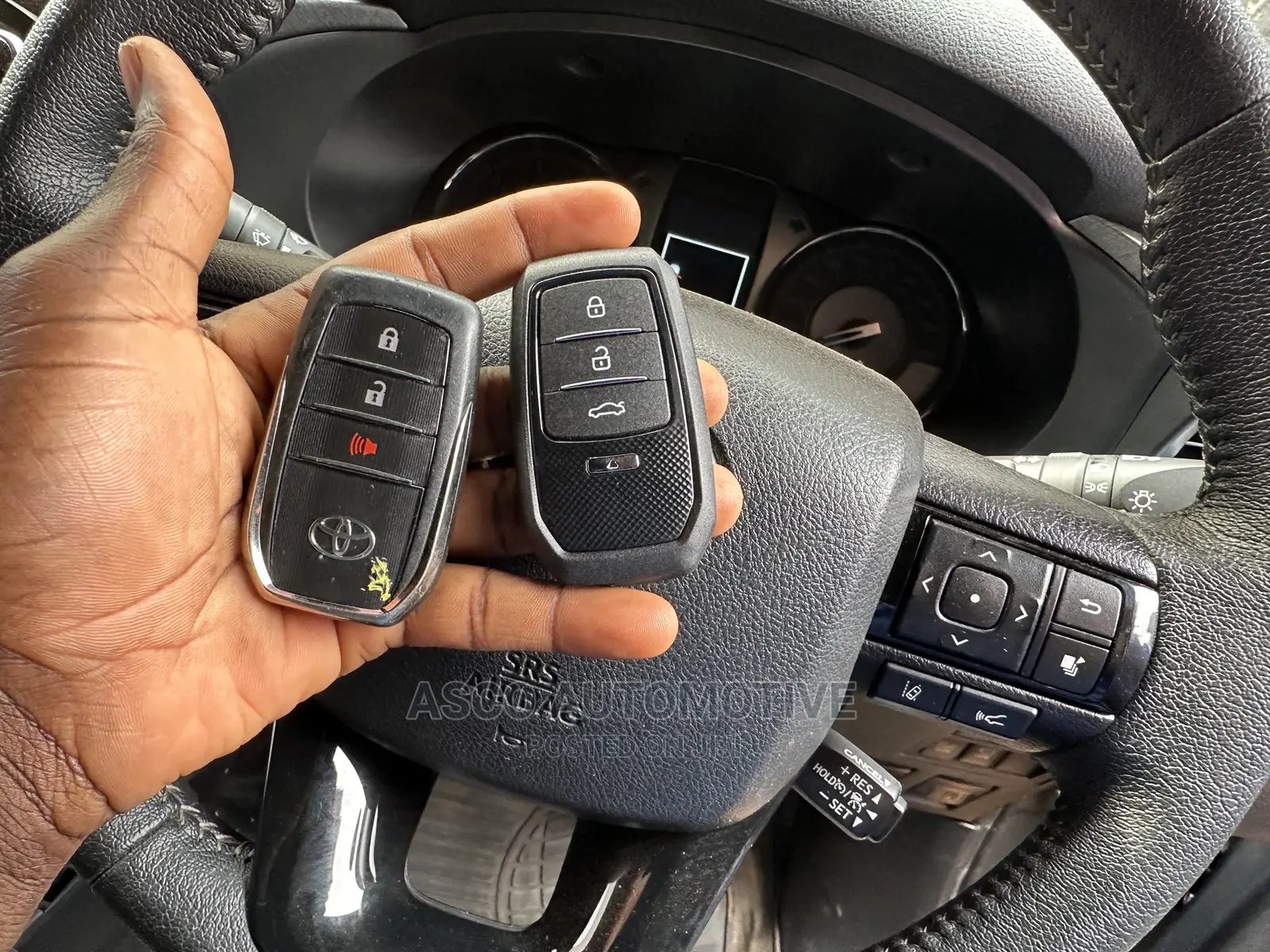 Toyota Hilux Revo Smart Key Programming, Key Lost or Add Key