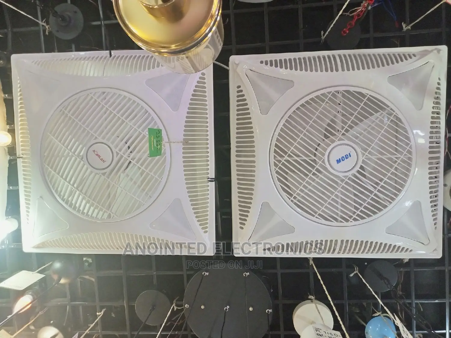 Ceiling Fans Surface With a Light