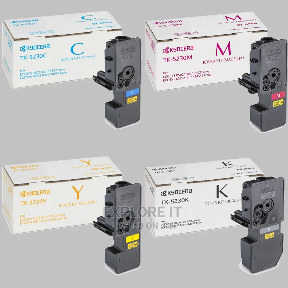 TK-5230 Toner Cartridge All Colors