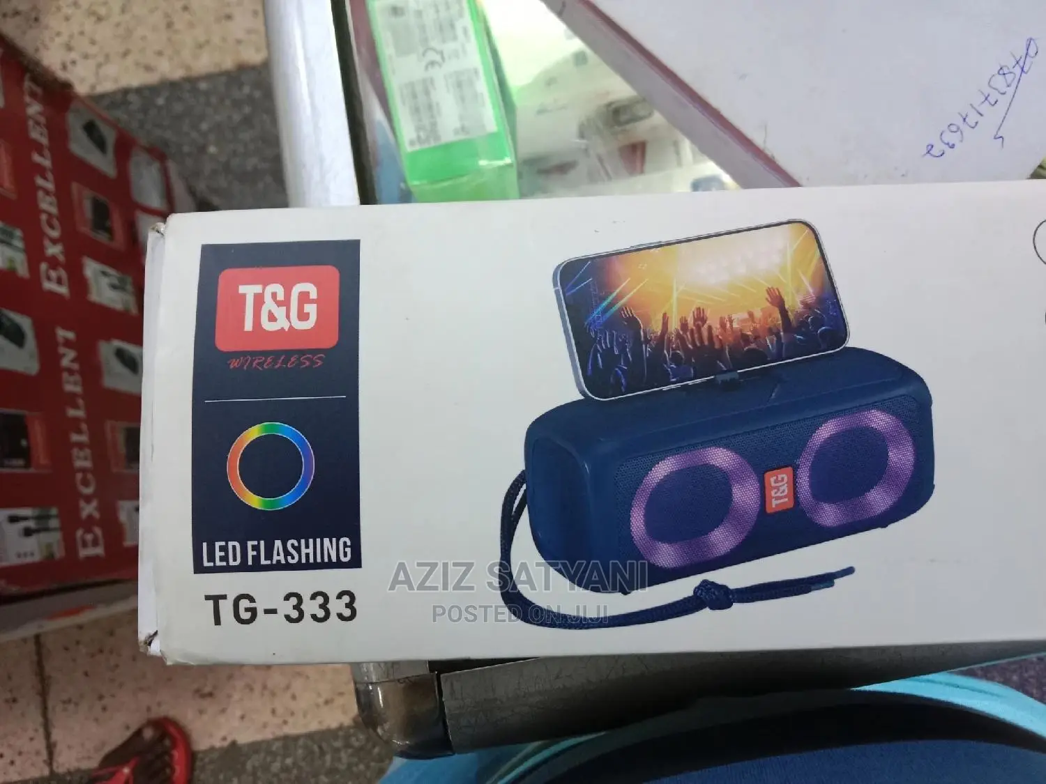 TG-333 And TG 287 Portable Wireless SP LED Colorful Lights