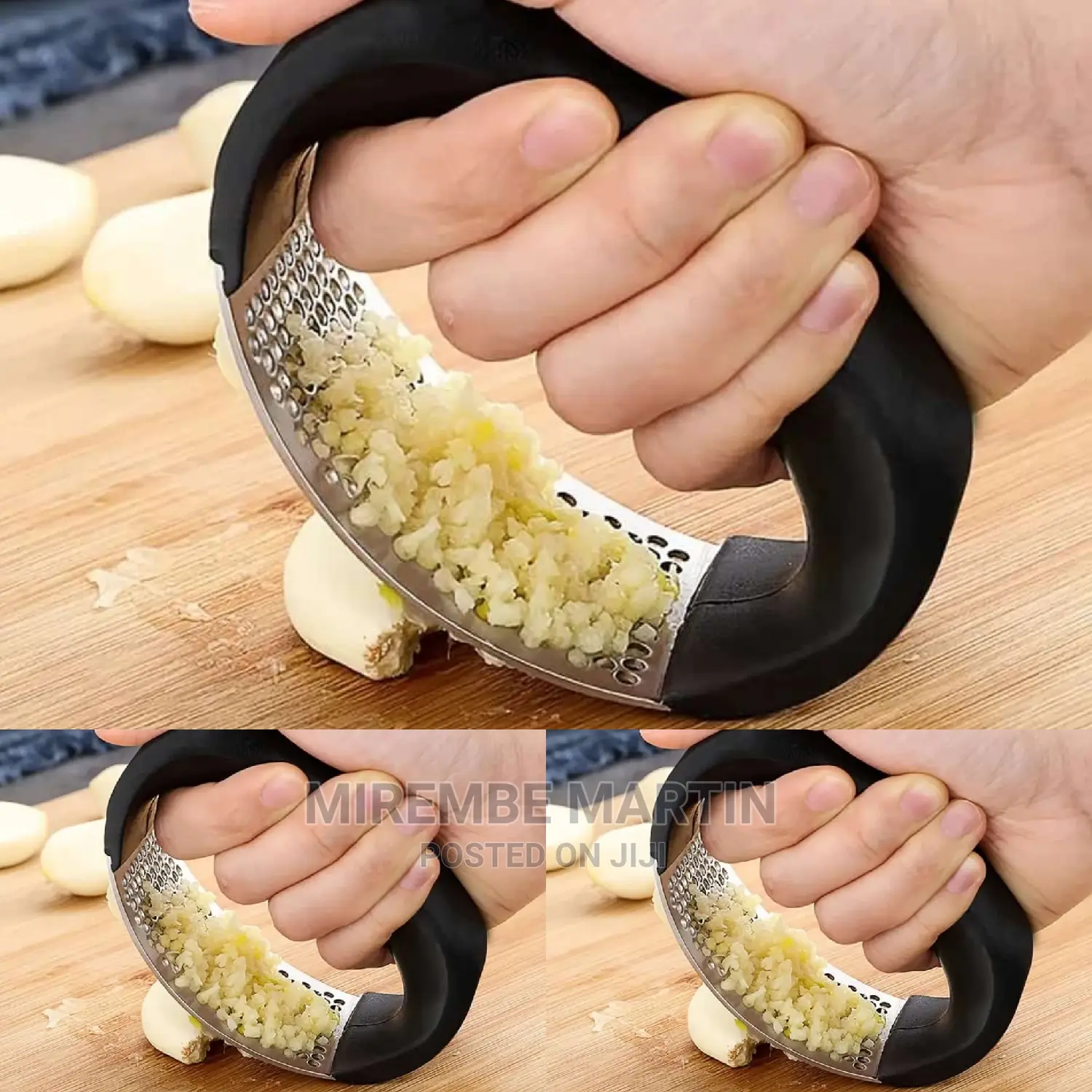 Stainless Steel Garlic Press