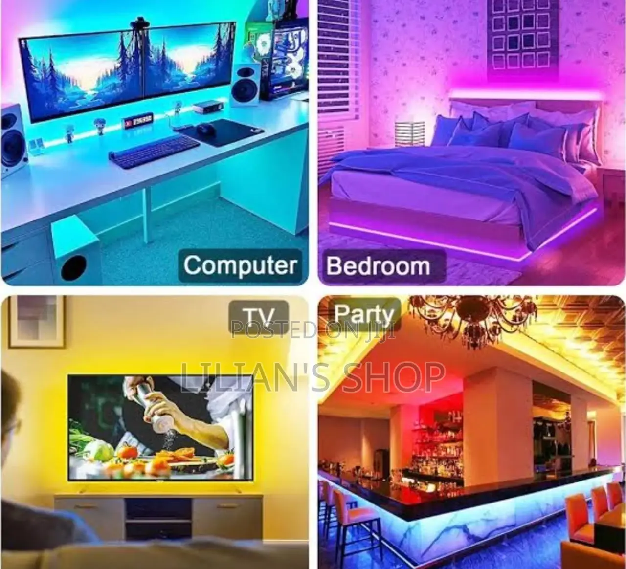 Multi- Colour Led Strip Lights