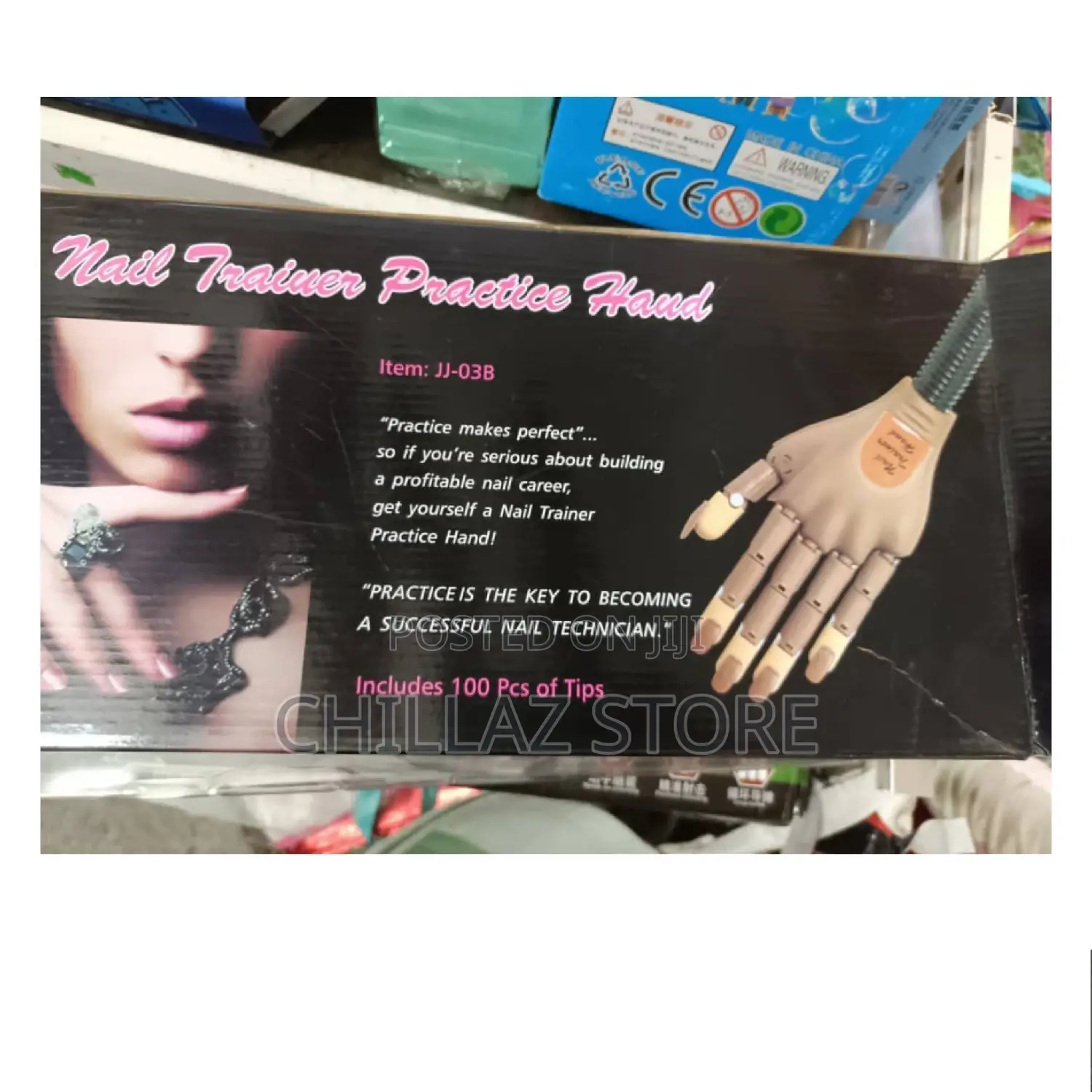 Nail Trainer Practice Hand.