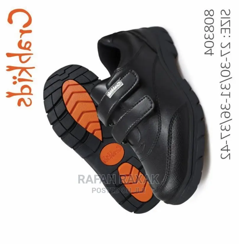 Original Crab Kid’S Leather School Shoes