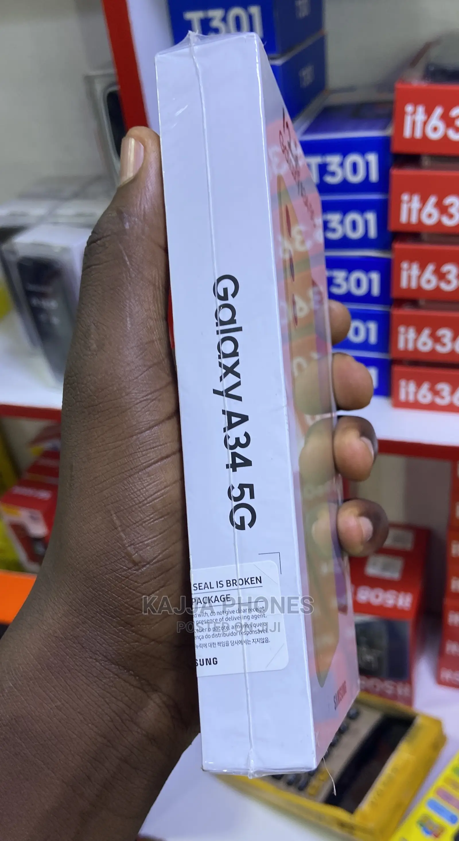 New Samsung Galaxy A34 5G 128 GB Gray