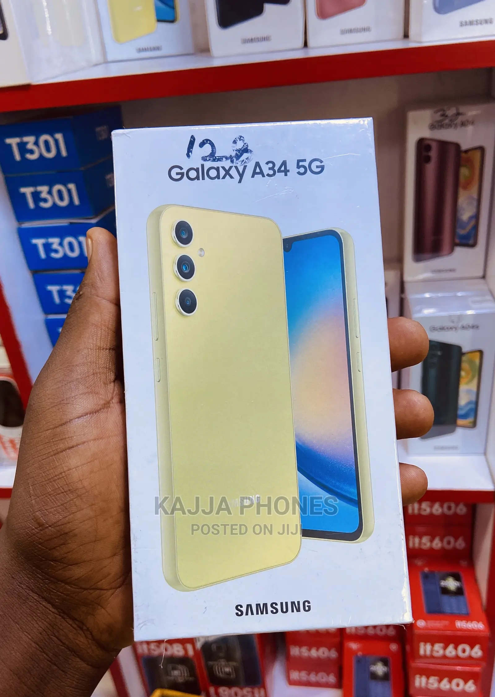 New Samsung Galaxy A34 5G 128 GB Gray