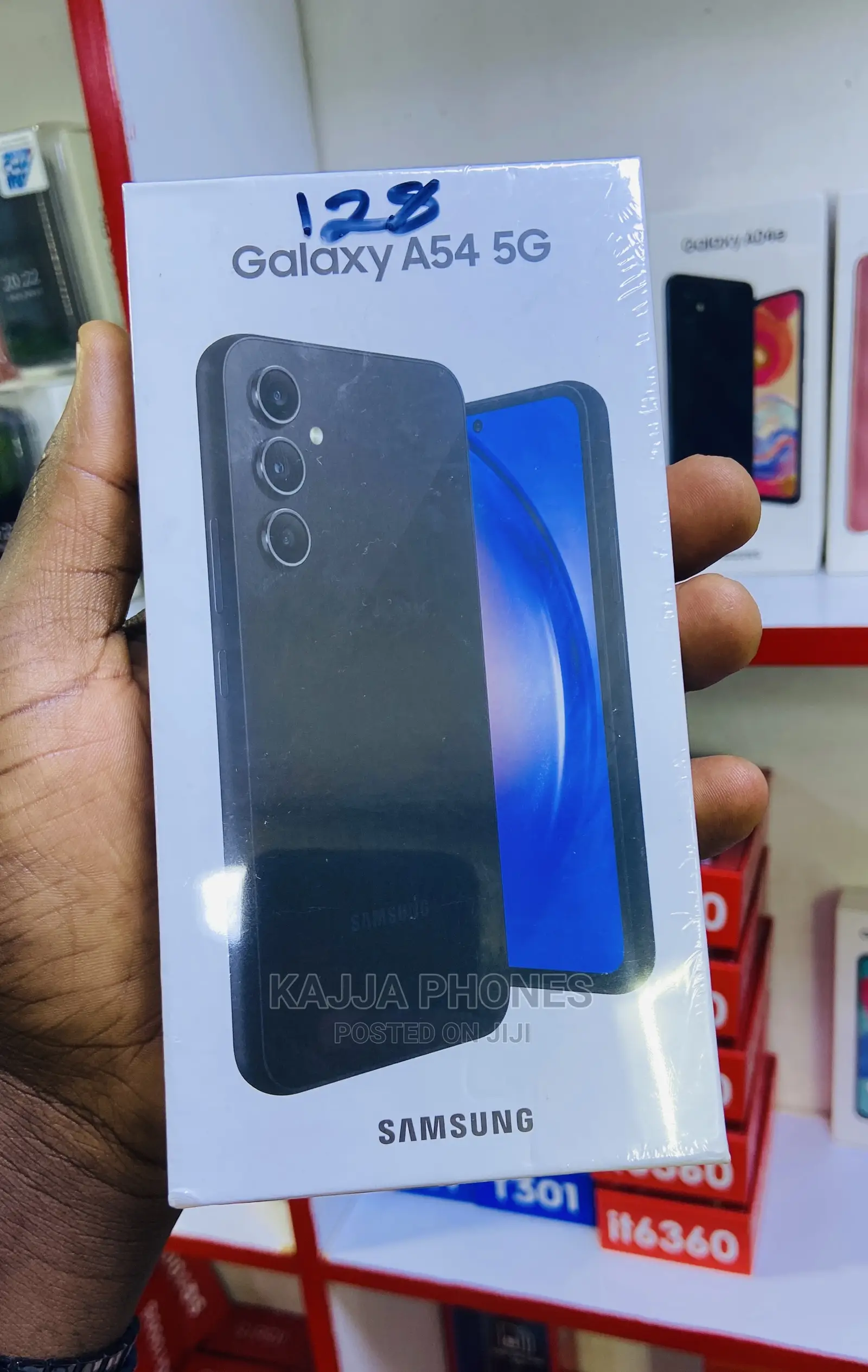 New Samsung Galaxy A54 5G 128 GB Black