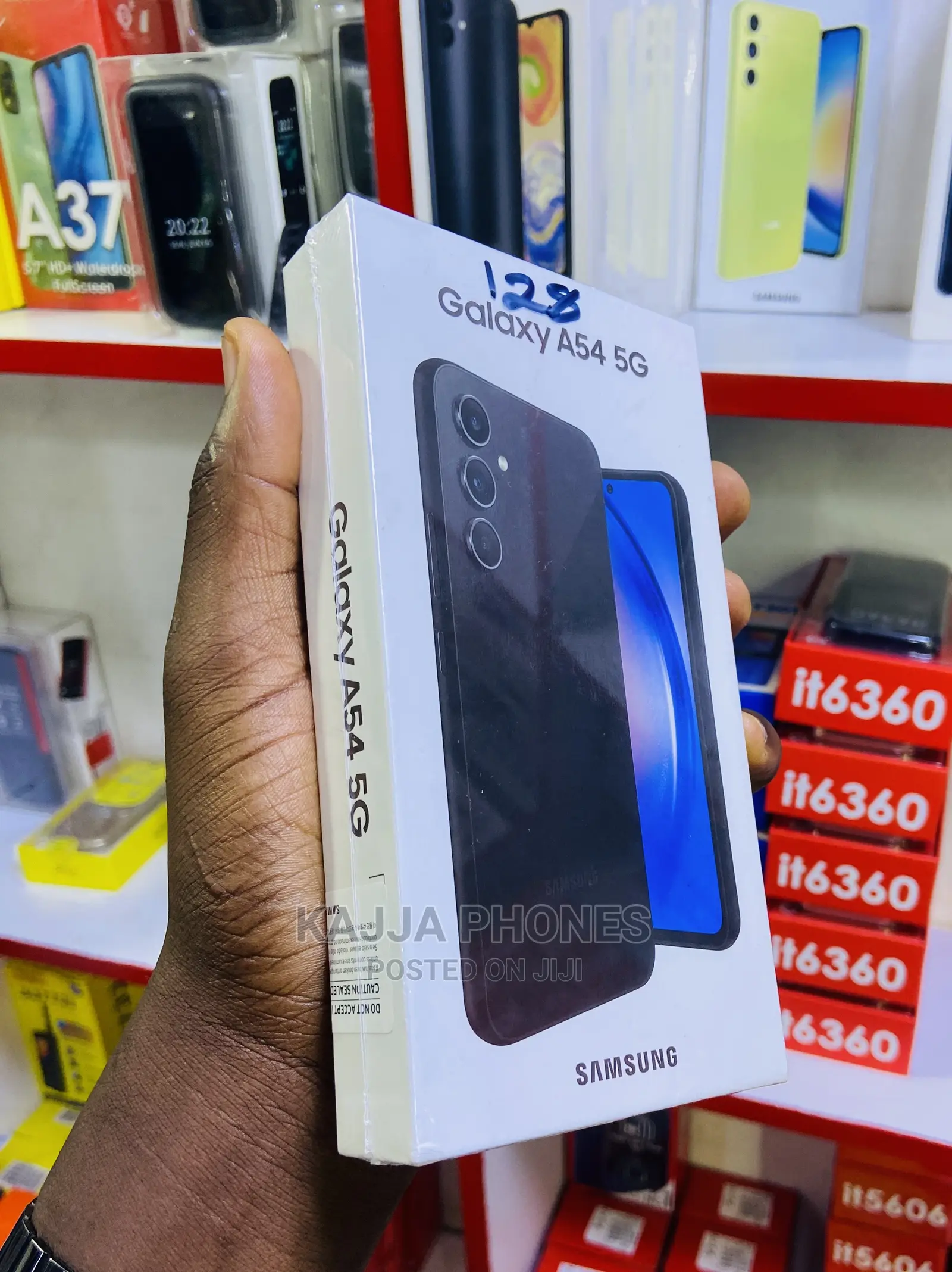 New Samsung Galaxy A54 5G 128 GB Black