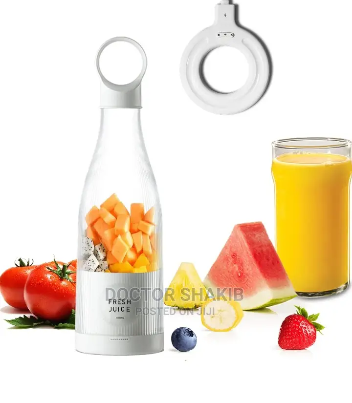 Portable Rechargeable Blender- White or Pink