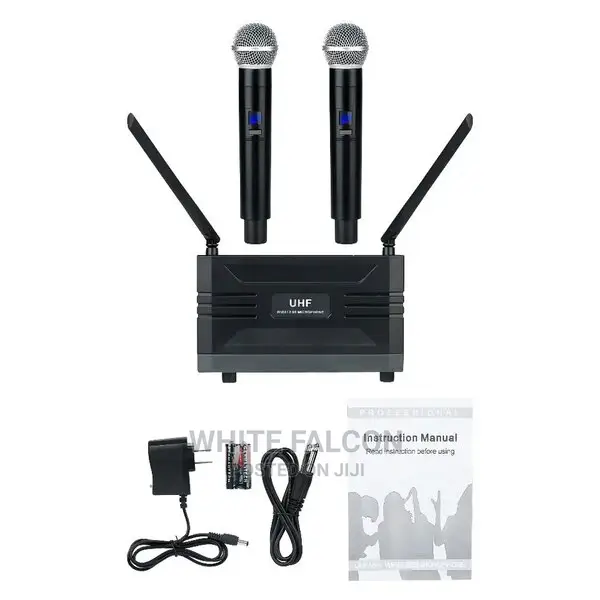 Uhf Wireless Microphone 2 Channel-Handheld Microphone