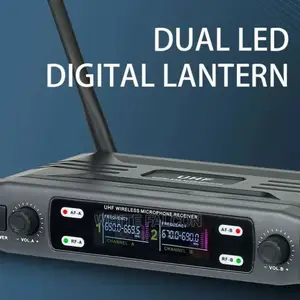 Uhf Wireless Microphone 2 Channel-Handheld Microphone
