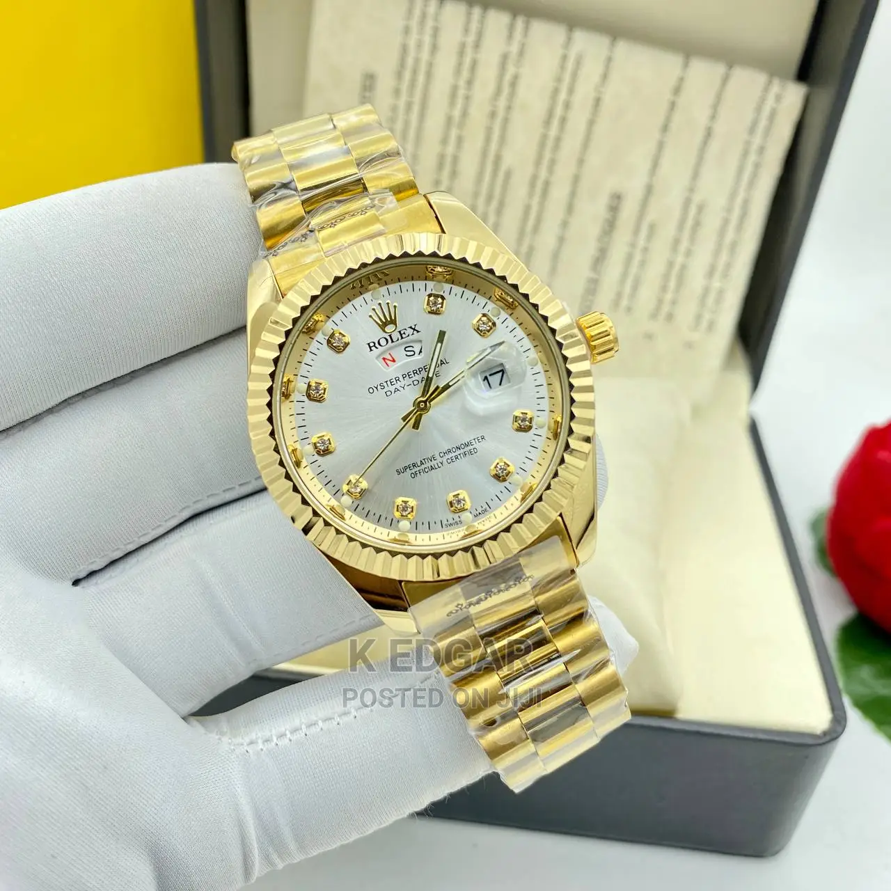 Golden Rolex Watch