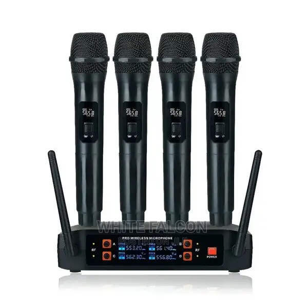 VHF Wireless Microphone 4 Channel-Handheld Microphone