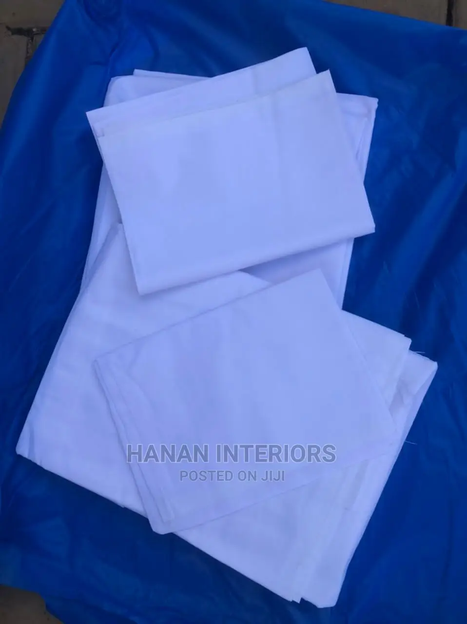 5*6 Pure White Bedsheets