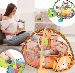 3 in 1baby Play Mat Kids Rug Educational Puzzle Carpet Lion