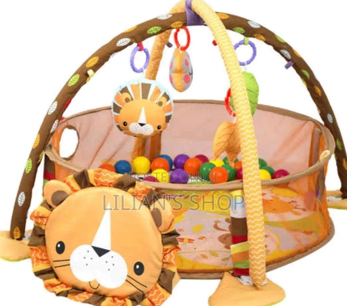 3 in 1baby Play Mat Kids Rug Educational Puzzle Carpet Lion