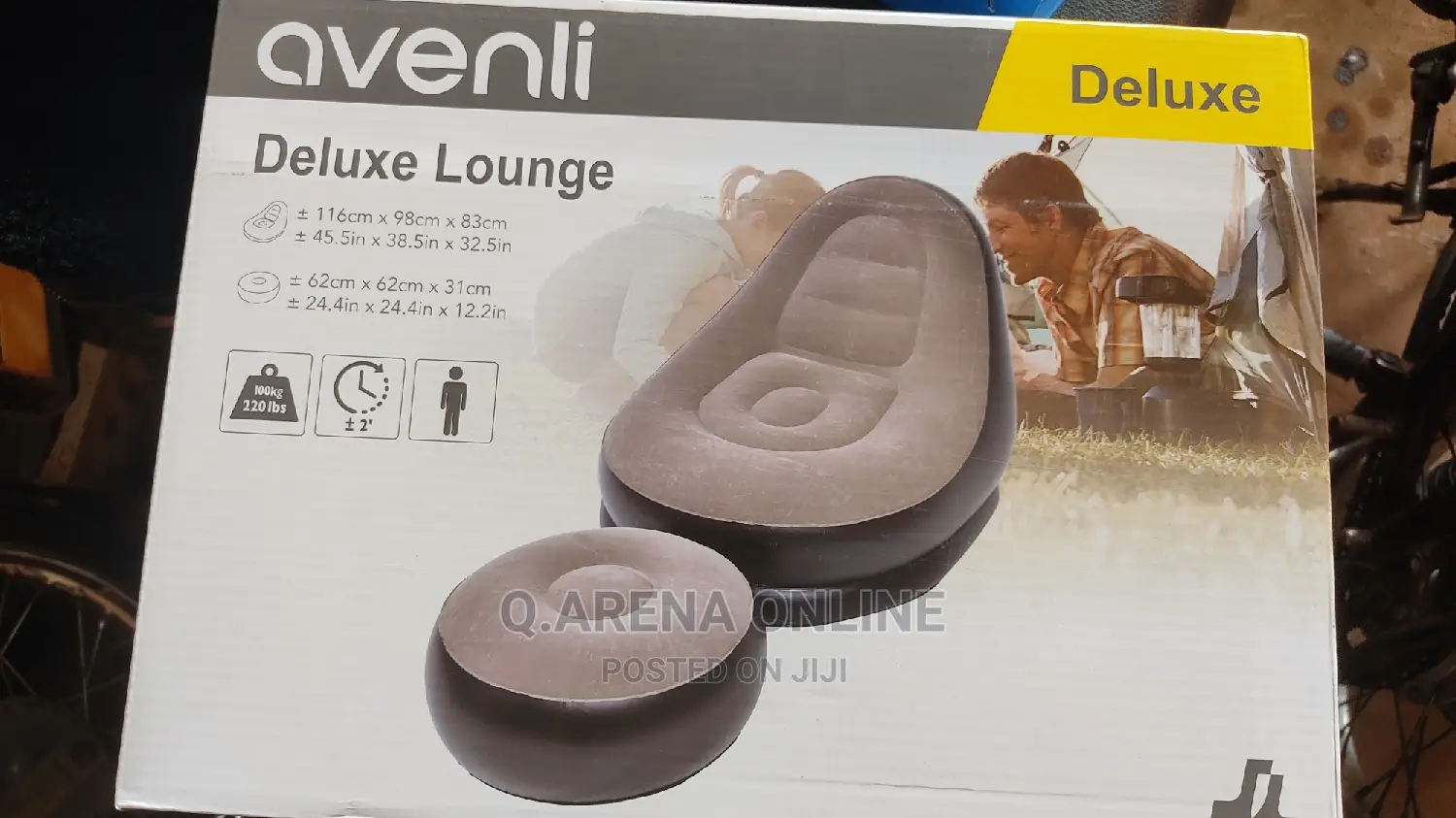 Deluxe Air Chair / Air Furniture
