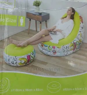 Air Chair With a Stool