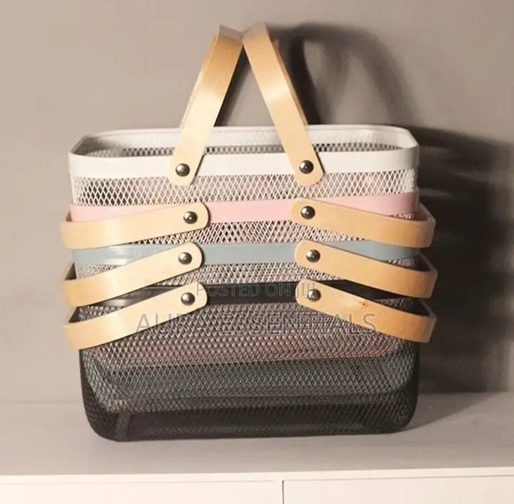 Multipurpose Metal Storage Baskets