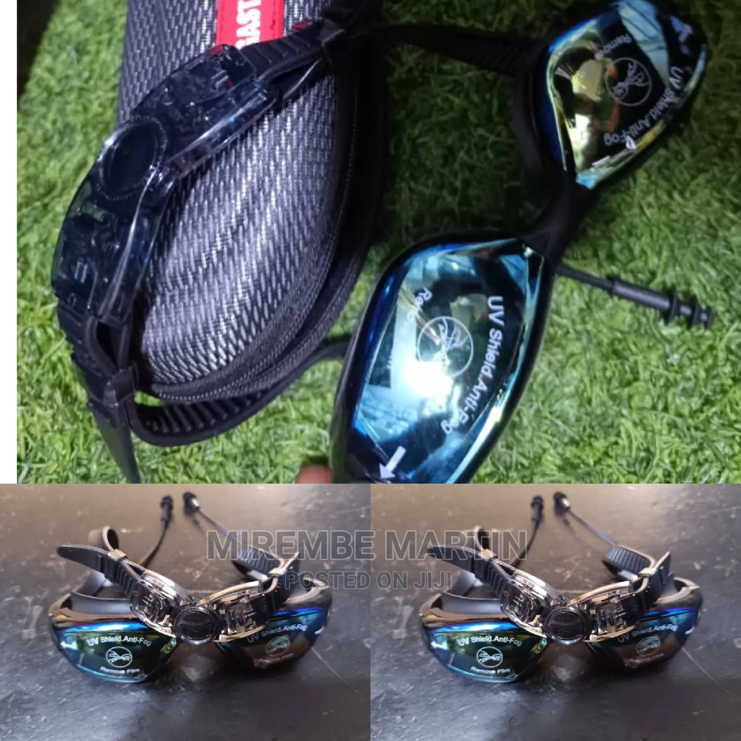 Black Swimming Glasses
