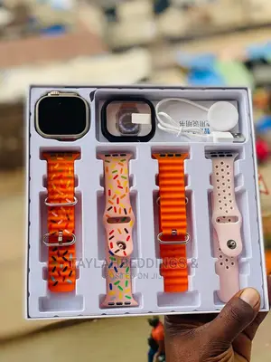 Ultra 8 in 1 Strap Smart Watch 2.01 Infinite Display