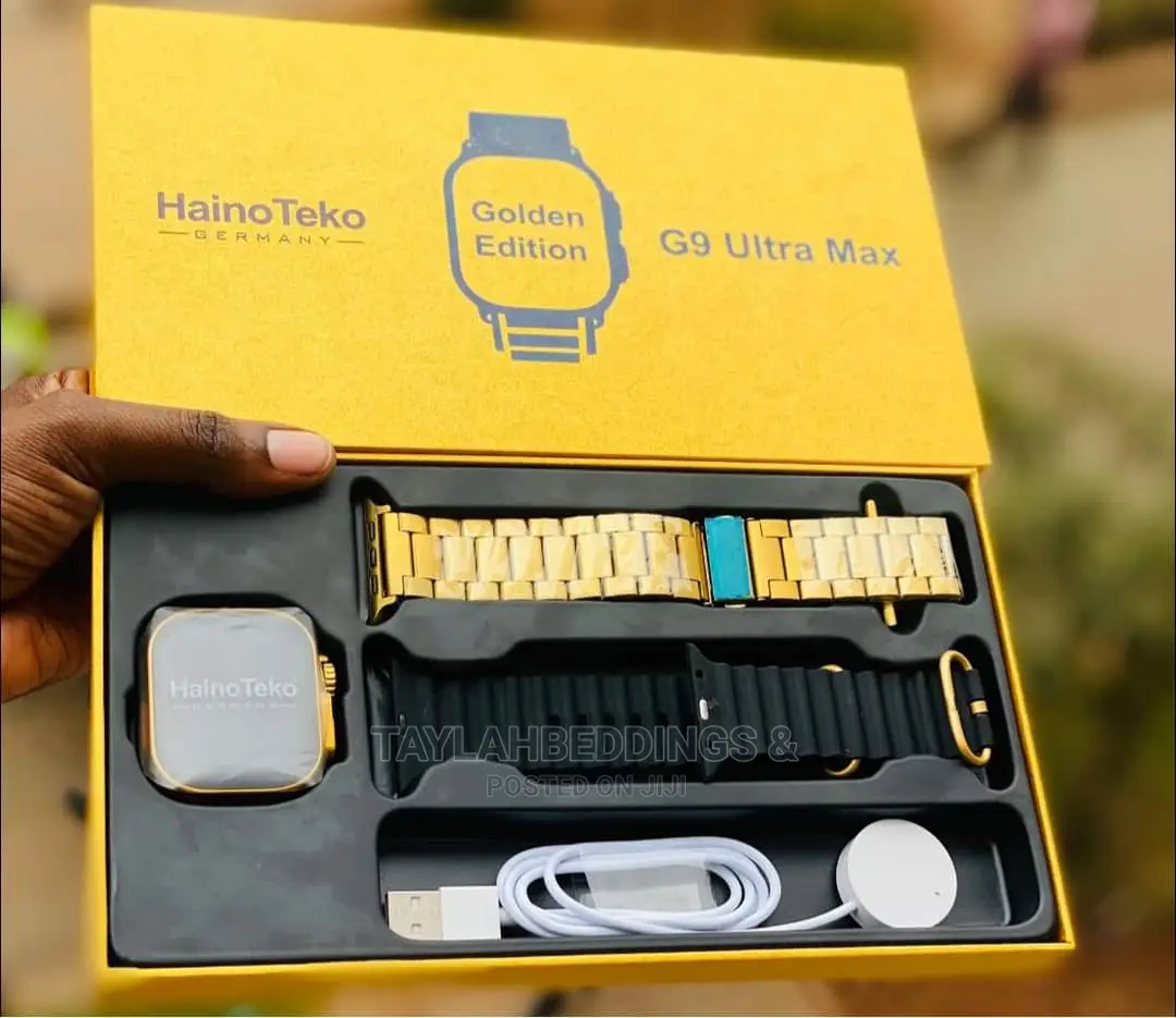 G9 Ultra Max Gold Smartwatch