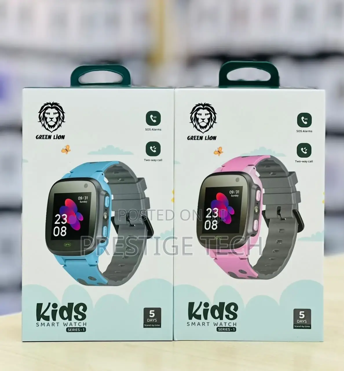 Green Lion Kids Smartwatch Series 1 for Both Boys and Girls