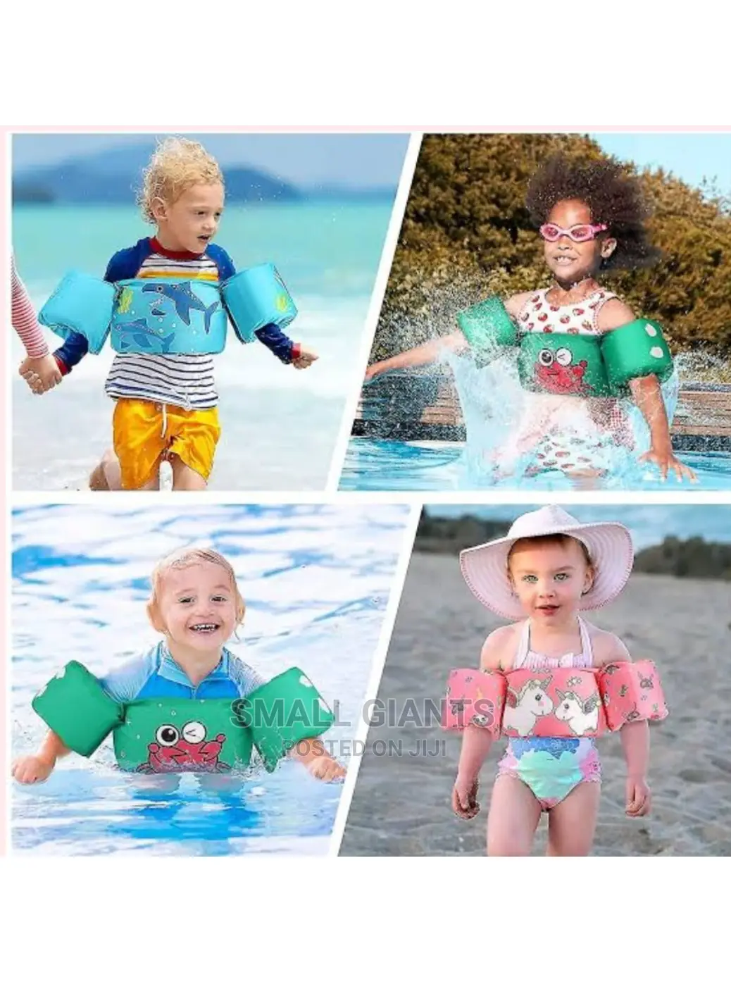 Toddler Swim Vest Kids Adjustable Strap Swimming Jacket