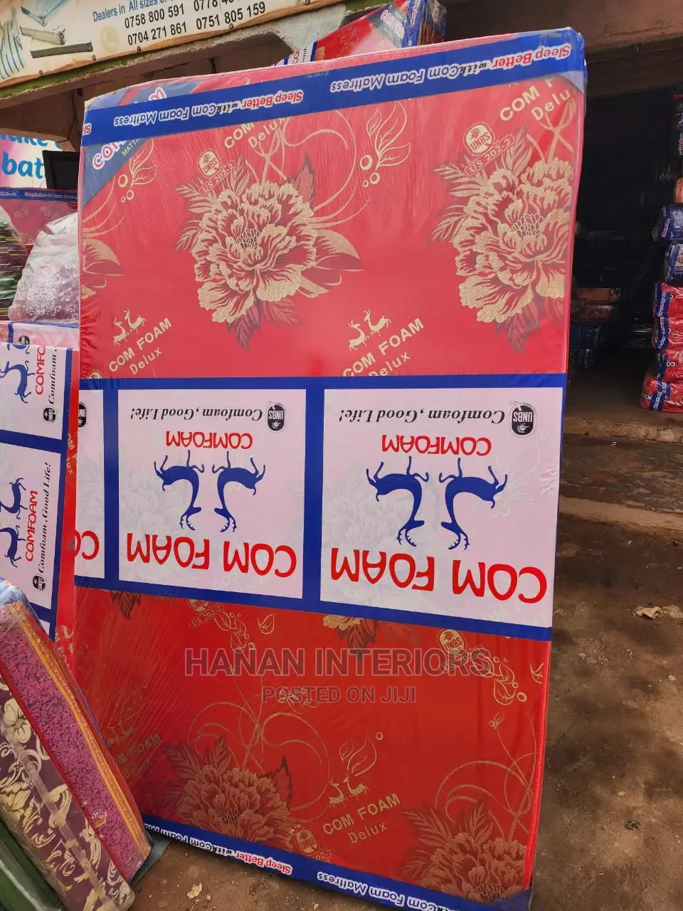 4*6 Mattress -Red