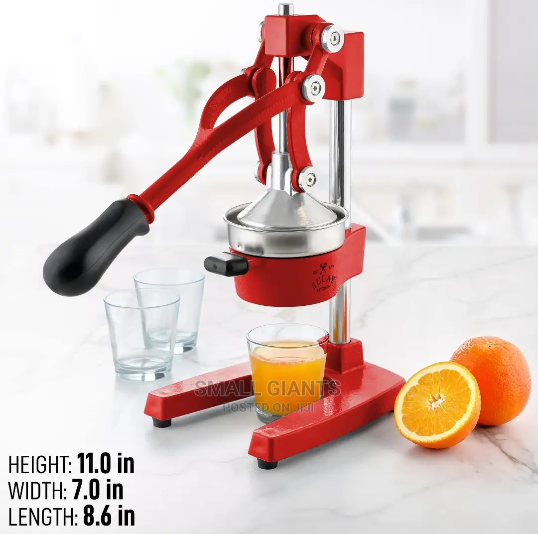 Zulay Kitchen Cast-Iron Orange Juice Squeezer