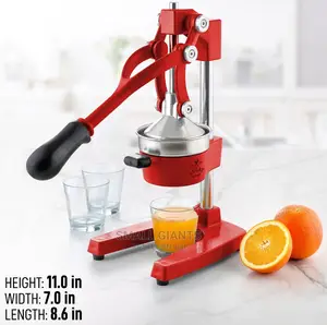 Zulay Kitchen Cast-Iron Orange Juice Squeezer