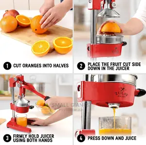 Zulay Kitchen Cast-Iron Orange Juice Squeezer