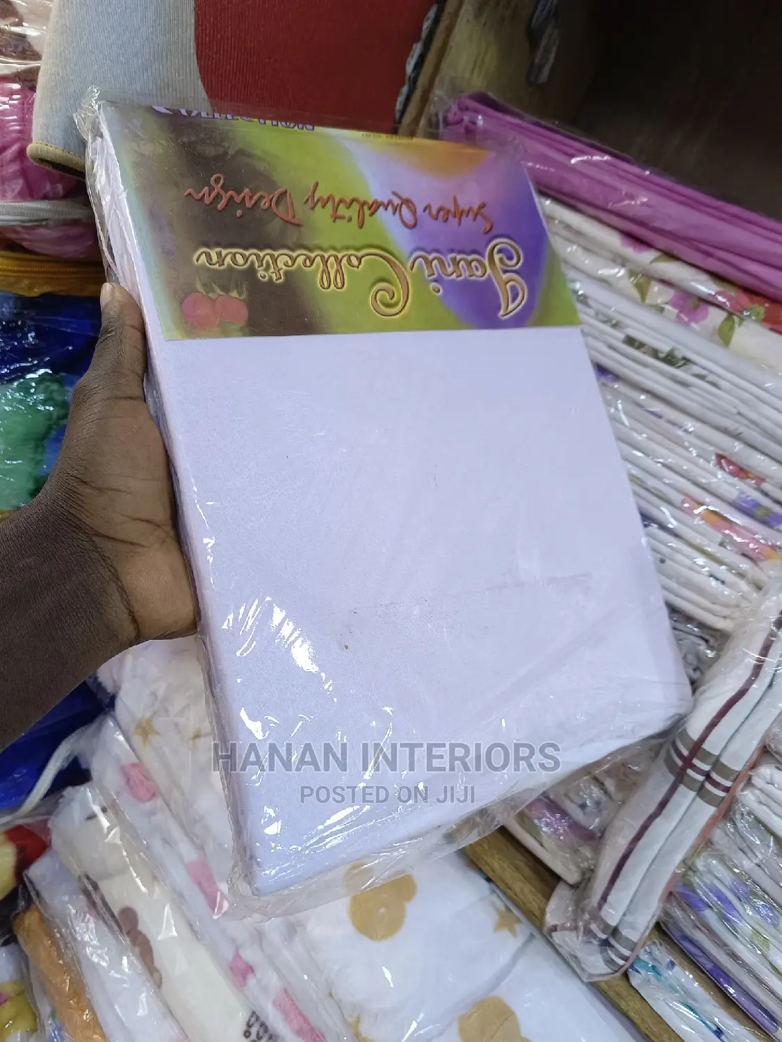 5*6 Pure White Cotton Bedsheets