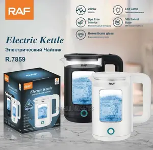 2L High-Power Glass Window Anti-Drying Electric Kettle