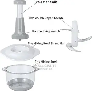Manual Hand Food Chopper Press Machine For Vegetables
