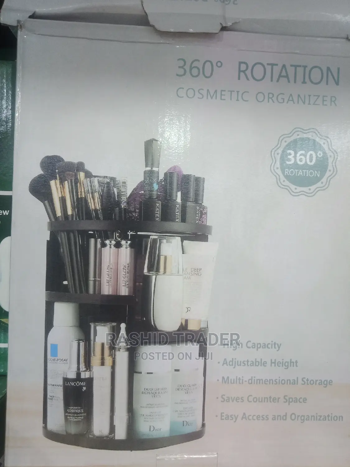 360degrees Rotating Cosmetics Make Up Organiser