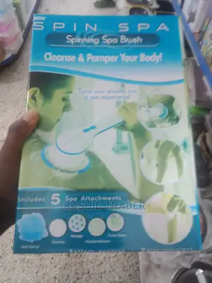 Spin Spa Brush,Cleanse And Pamper The Body
