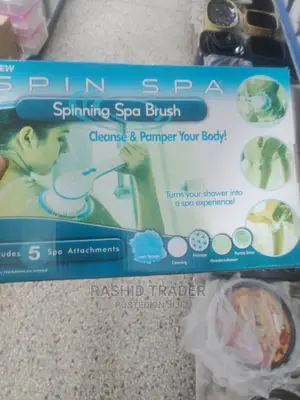 Spin Spa Brush,Cleanse And Pamper The Body