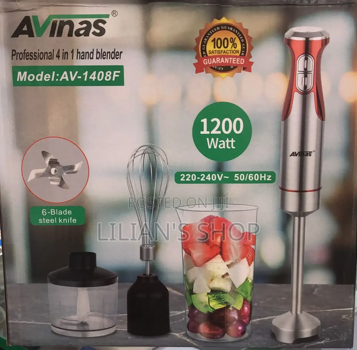 Avinas 4 In1 Hand Blender