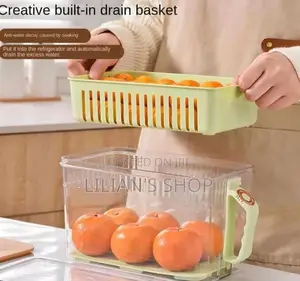 1pc Moisture Dust Prevention Refrigerator Storage Box