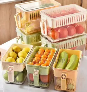 1pc Moisture Dust Prevention Refrigerator Storage Box