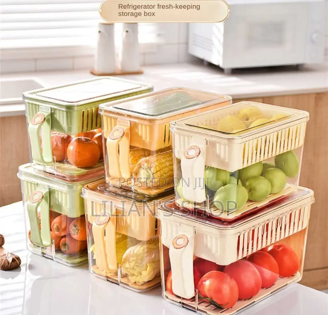 1pc Moisture Dust Prevention Refrigerator Storage Box