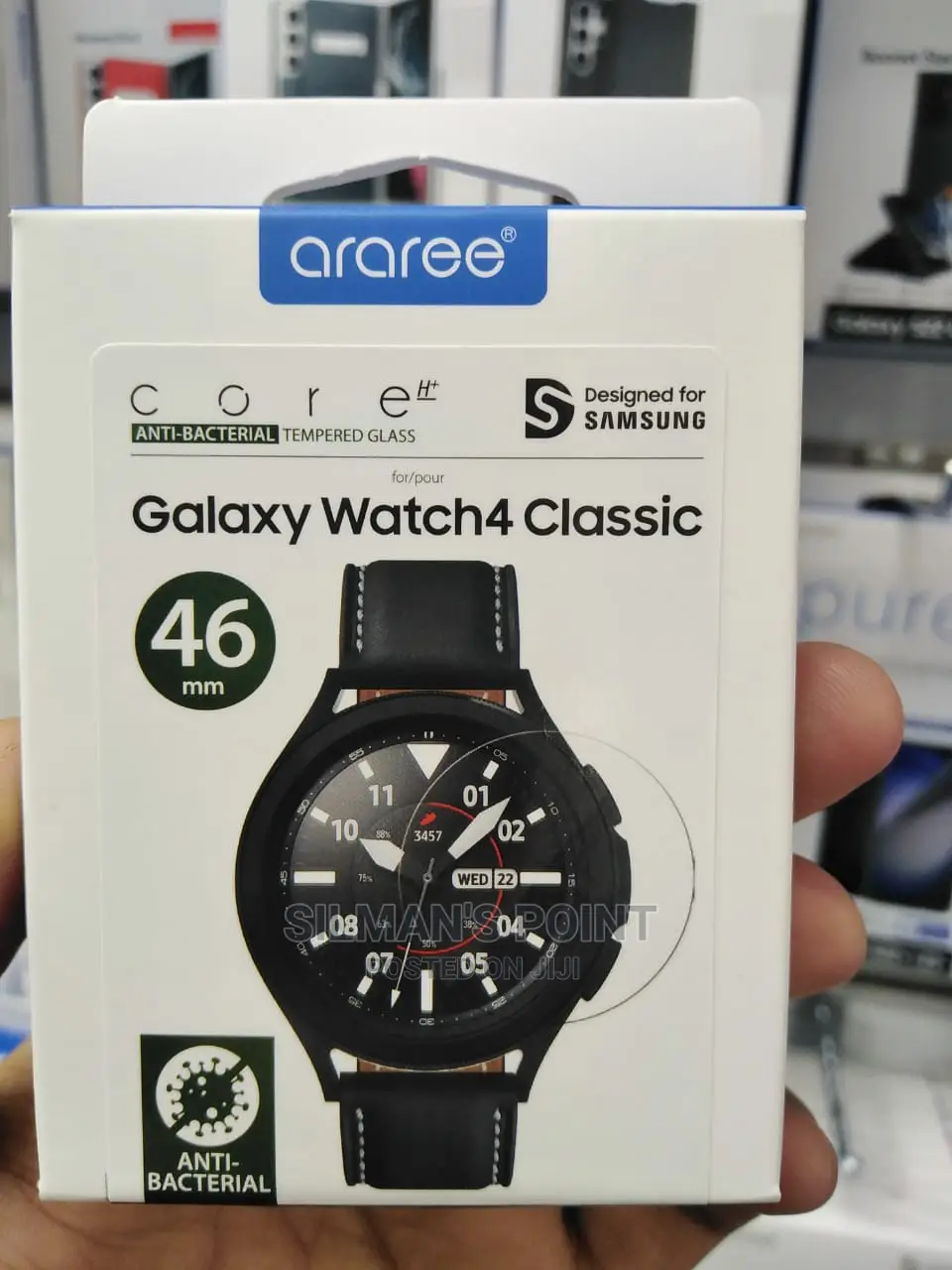 Araree Tempered Glass for Watch 4 Classic 46mm