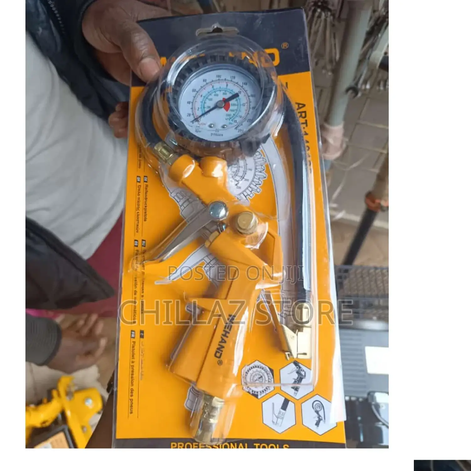 Ingco Pressure Gauge.